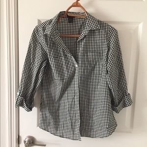 Ann Taylor Plaid Shirt